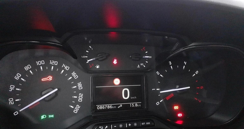 Toyota Proace City Verso cena 77900 przebieg: 88770, rok produkcji 2020 z Sokołów Małopolski małe 191